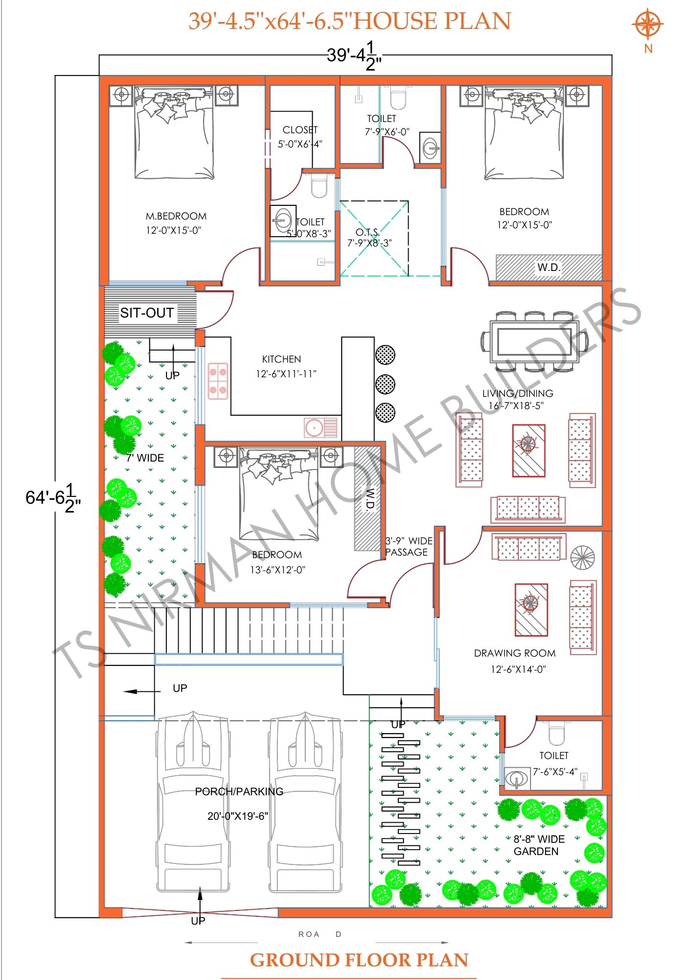 G+4 Residential Building 2